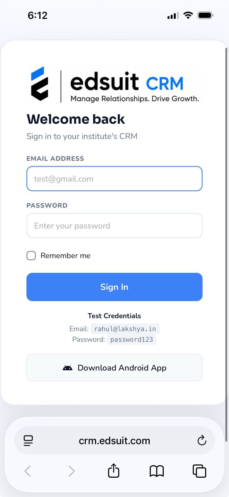 edsuit App