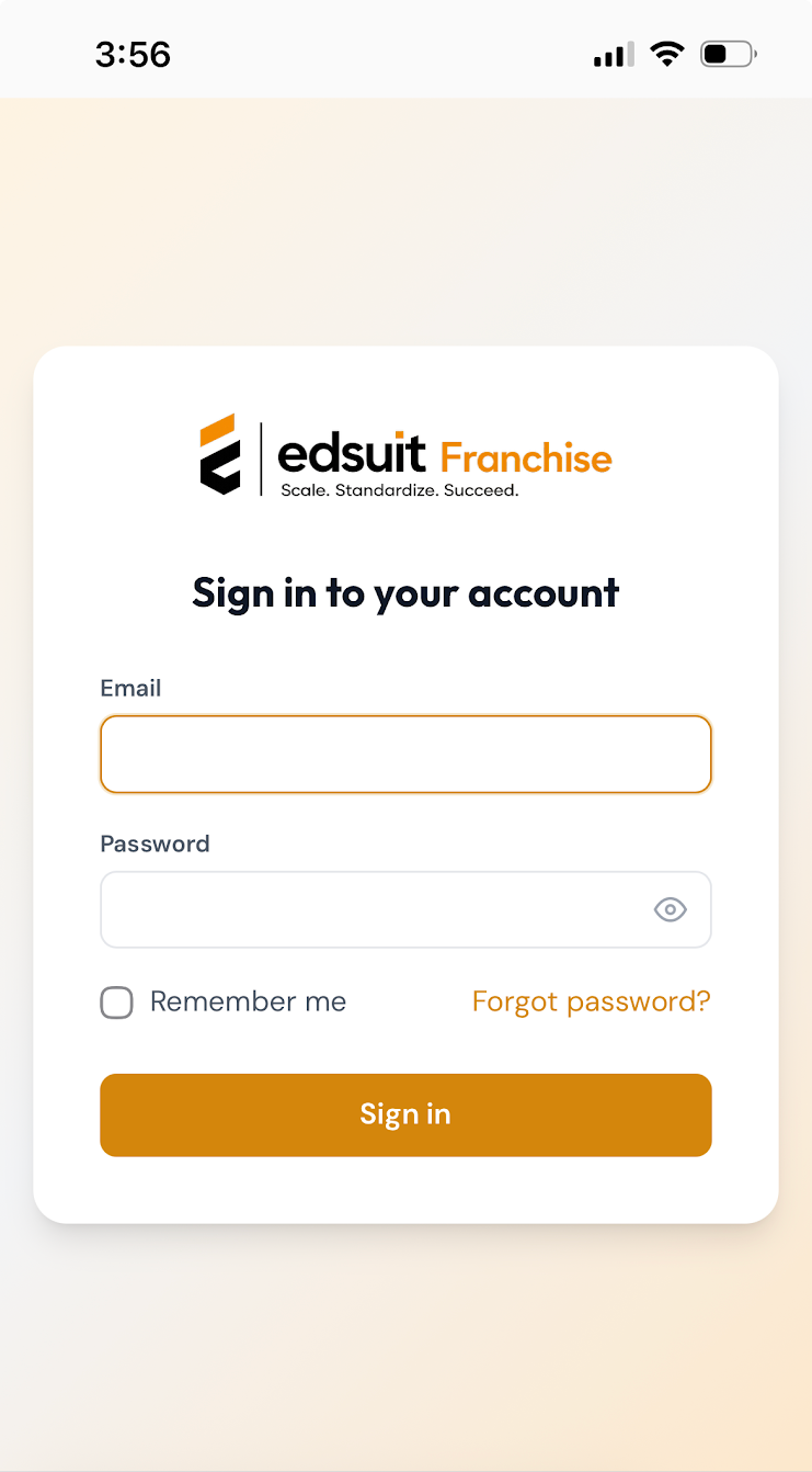 edsuit Franchise App